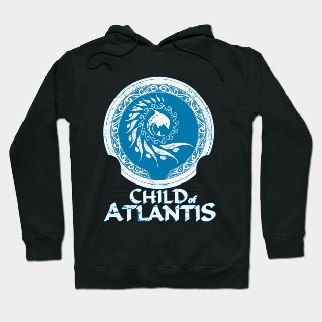 Child of Atlantis Hoodie by NicGrayTees